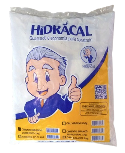 Cimento branco 1kg