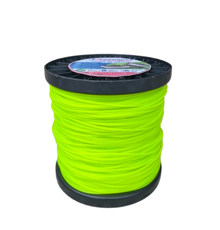 Linha de nylon verde 3mmx240m carretel com 2kg